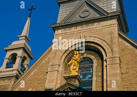 Notre-Dame-De-Bonsecours Kirche Old Montreal Quebec Stockfoto