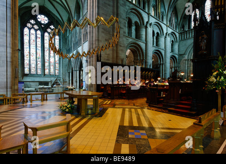 Hereford Kathedrale - Chor Stockfoto