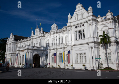 Rathaus von George Town, Penang Stockfoto