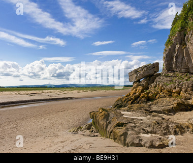 Morecambe Bay in Humphrey Head in der Nähe von Flookburgh. Stockfoto