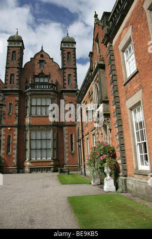 Am Siddington gelegen, Capesthorne Hall ist ein stattliches Haus jakobinischen Stil des 18. Jahrhunderts und ist ein Klasse II * denkmalgeschütztes Gebäude. Stockfoto