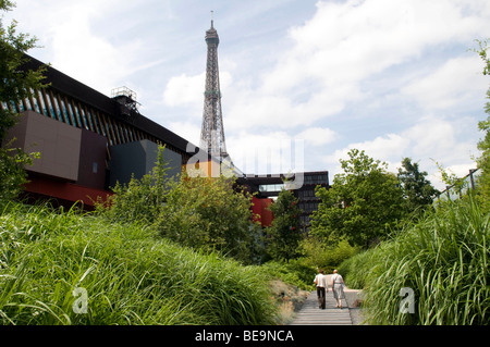 Paris (75): "Musée du Quai Branly", Musée du Quai Branly Stockfoto