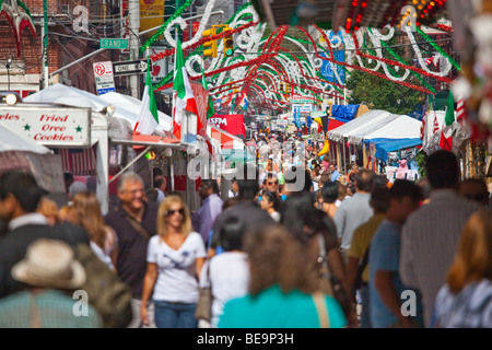 Fest des San Gennaro Festival in Little Italy in New York City Stockfoto