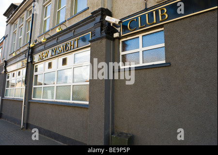 Stahlarbeiter Club in Stadt von Newport South Wales UK Stockfoto