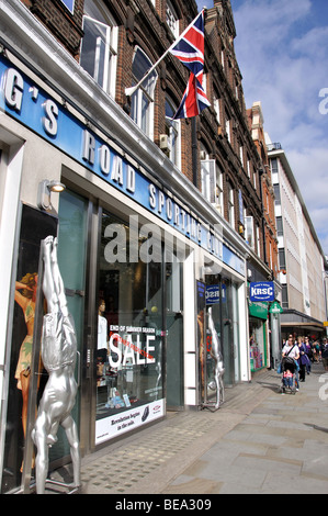 Königsweg, Chelsea, Royal Borough of Kensington und Chelsea, London, England, Vereinigtes Königreich Stockfoto