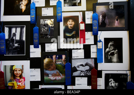 Gewinner des Kinder Fotografie Wettbewerb im Los Angeles County Fair (2009) Pomona Fairplex Pomona, Kalifornien, Vereinigte Staaten von Amerika Stockfoto