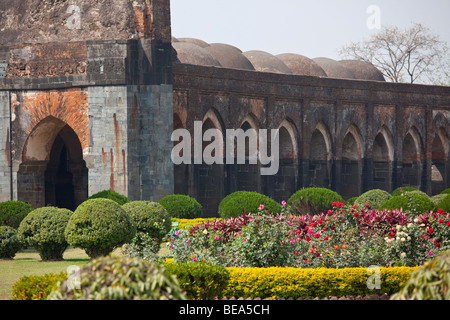 Adina Moschee oder Jama Masjid in Gaur in Bengalen Staat Indien Stockfoto