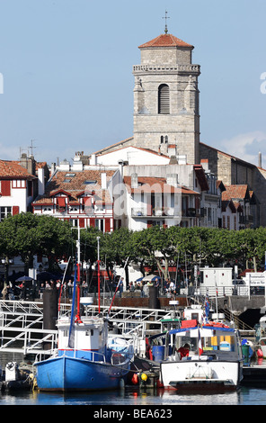 Saint-Jean-de-Luz (64) Stockfoto