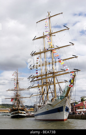 Rouen (76): 5. Ausgabe des "Armada du Siècle" (Armada des Jahrhunderts) (2008/07/06) Stockfoto