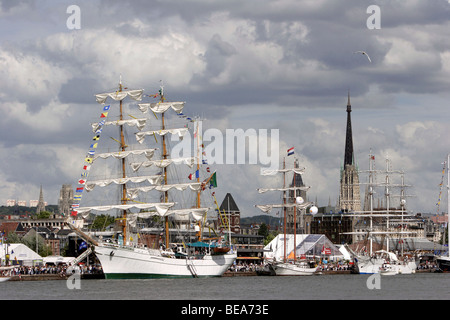 Rouen (76): 5. Ausgabe des "Armada du Siècle" (Armada des Jahrhunderts) (2008/07/05) Stockfoto