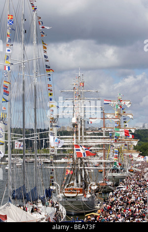 Rouen (76): 5. Ausgabe des "Armada du Siècle" (Armada des Jahrhunderts) (2008/07/06) Stockfoto