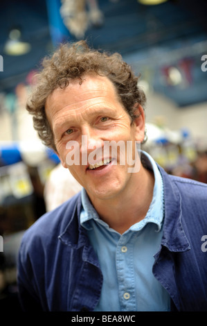 Promi-TV-Gärtner MONTY DON Abergavenny Food Festival, Monmouthshire Süd wales UK Stockfoto