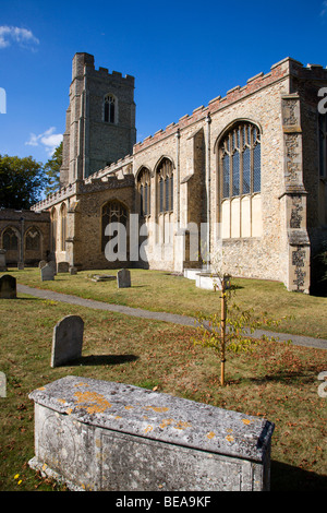 Gemeinde-Kirche von Str. Gregory Sudbury Suffolk England Stockfoto