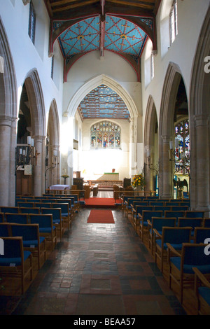 Gemeinde-Kirche von Str. Gregory Sudbury Suffolk England Stockfoto