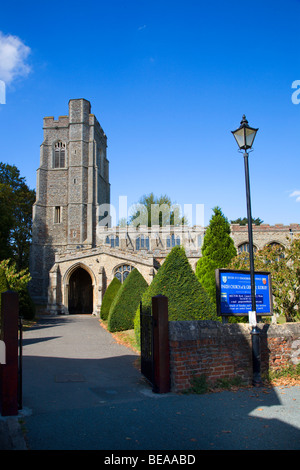 Gemeinde-Kirche von Str. Gregory Sudbury Suffolk England Stockfoto