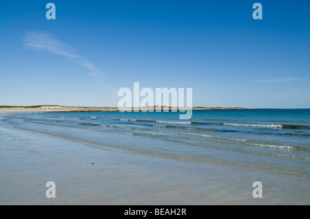 dh NORTH RONALDSAY ORKNEY abgelegenen Strand Bucht North Ronaldsay Orkney Stockfoto