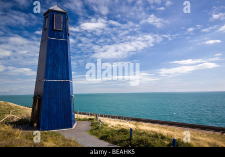 Samphire Hoe Turm Stockfoto