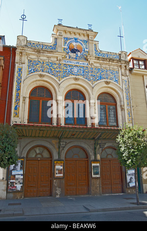 Theater Teatro Lope de Vega Valladolid Spanien Kastilien und leon Stockfoto