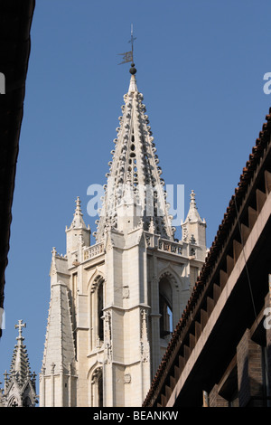 Santa Maria de Regla Cathedral Plaza de Regla, Leon Spanien Kastilien und leon Stockfoto