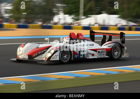 24 Stunden von Le Mans 2009 - Porsche RS Spyder N ° 5 Stockfoto