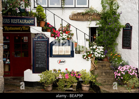 Hobblers bar Gaststätte und Restaurant in St Ives Cornwall South West England UK Stockfoto