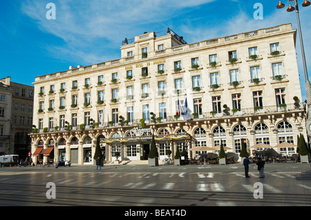 Grand Hotel de Bordeaux Regent Bordeaux Frankreich Stockfoto