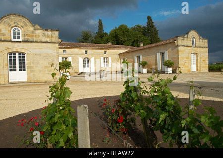 Schloss Trottevieille Saint Emilion Bordeaux Frankreich Stockfoto