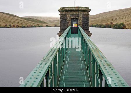 Reservoir, Ystradfellte, Wales, UK Stockfoto