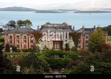 Bantry House, irische Herrenhaus, Bantry Bay, West Cork, Irland Stockfoto