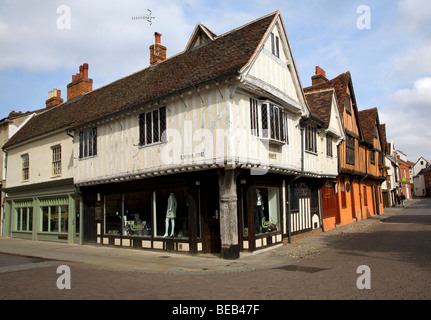 Curson Lodge, Tudor-Gebäude, Silent Street, Ipswich, Suffolk, England Stockfoto