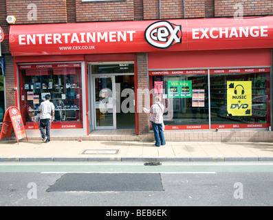 Unterhaltung Exchange laden, Ipswich, Suffolk, England Stockfoto