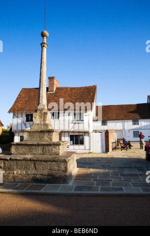 Marktplatz Lavenham Suffolk England Stockfoto