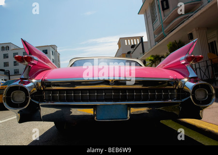 Nahaufnahme eines Autos auf der Straße, Miami, Florida, USA Stockfoto