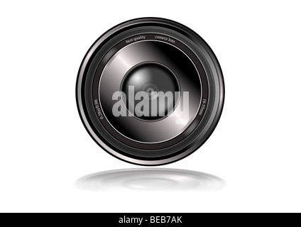 Kamera-Objektiv Stockfoto