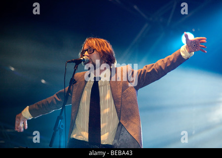 Jarvis beim Greenman Festival 2009, Glanusk Park in der Nähe von Crickhowell Wales Stockfoto