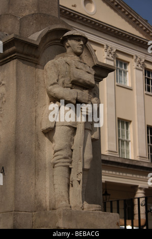 Kriegerdenkmal in Richmond Riverfront, Richmond-upon-Thames, Surrey, Vereinigtes Königreich. Stockfoto