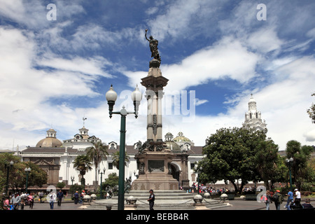 Plaza De La Independencia, Quito, Ecuador Stockfoto