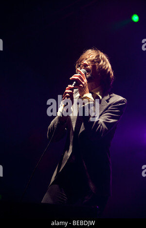 Jarvis beim Greenman Festival 2009, Glanusk Park in der Nähe von Crickhowell Wales Stockfoto