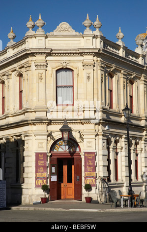 Historische Criterion Hotel, Oamaru, Südinsel, Neuseeland Stockfoto