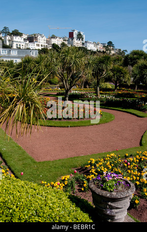 Europa, Großbritannien, England, Devon, Torquay Abtei Torre Gärten Frühling Stockfoto