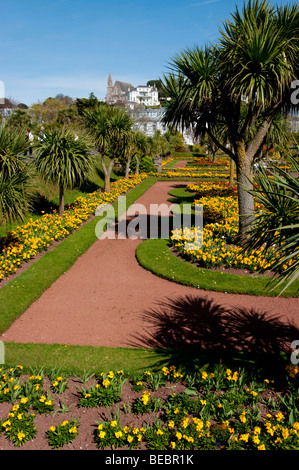 Europa, Großbritannien, England, Devon, Torquay Abtei Torre Gärten Frühling Stockfoto