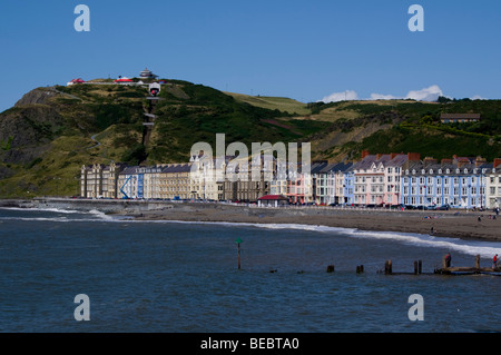 Europa, Großbritannien, Wales, Ceredigion, Aberystwyth Verfassung Hügel Stockfoto