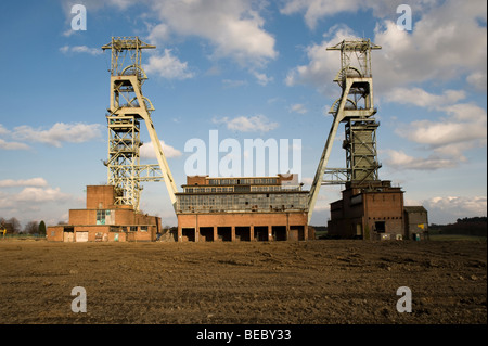 Clipstone Colliery in Nottinghamshire Stockfoto