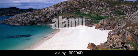 Achmelvich Bay, Sutherland, Schottland Stockfoto