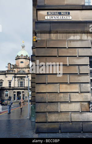 Die Royal Mile Edinburgh Schottland UK Stockfoto