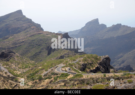 Teno-Gebirge auf der Kanarischen Insel Teneriffa, Spanien Stockfoto