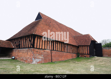 Cressing Tempel Scheunen in Essex Stockfoto