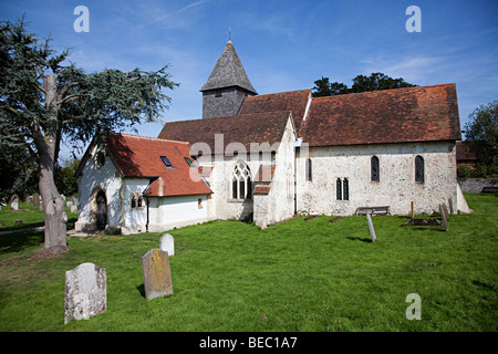 St. Marien Kirche geht Calleva Atrebatum Hampshire England UK Stockfoto