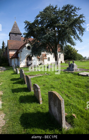 St. Marien Kirche geht Calleva Atrebatum Hampshire England UK Stockfoto