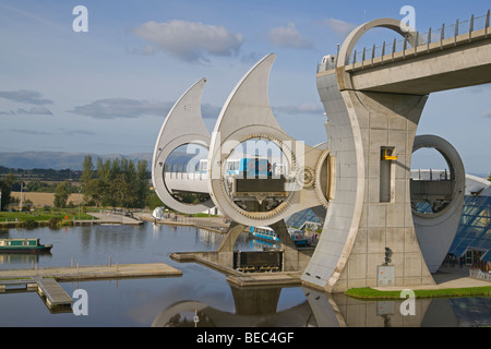 Falkirk Wheel, Falkirk, Region, Zentralschottland, September 2009 Stockfoto